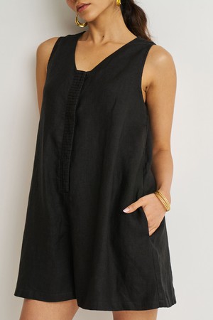 Romp and Play Romper in Black from Reistor