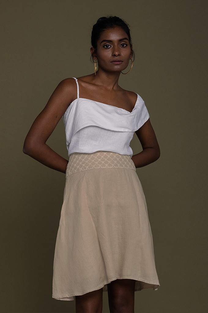 Wandering Wave Shirt in White from Reistor