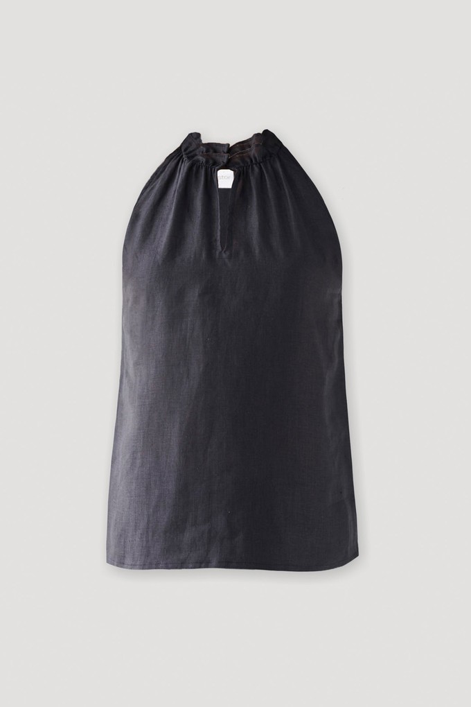 Halter Neck Top in Black from Reistor