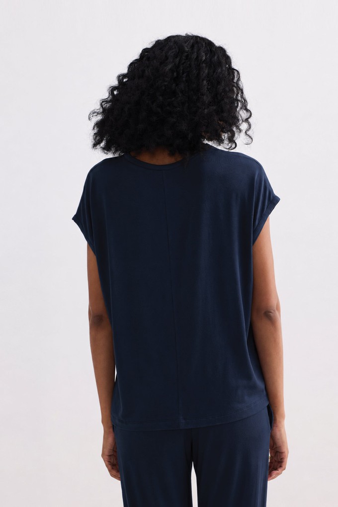 Relaxed Tee Set In Navy from Reistor