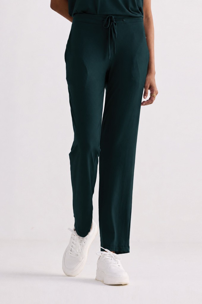 Relaxed Tee Set in Teal from Reistor