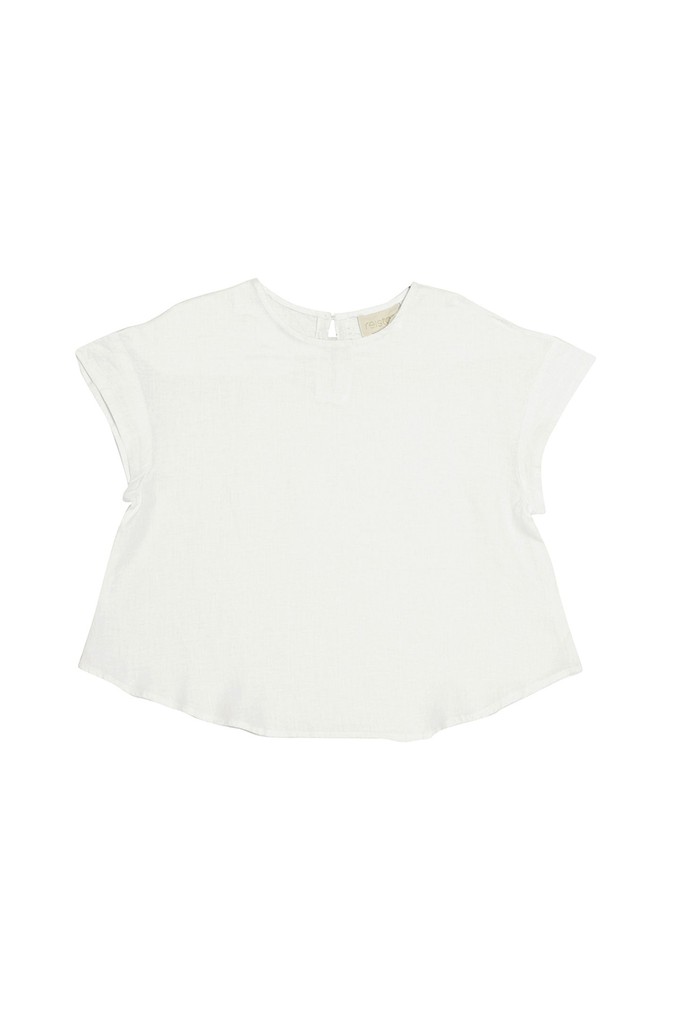 Sandcastle Saturdays Top in White from Reistor