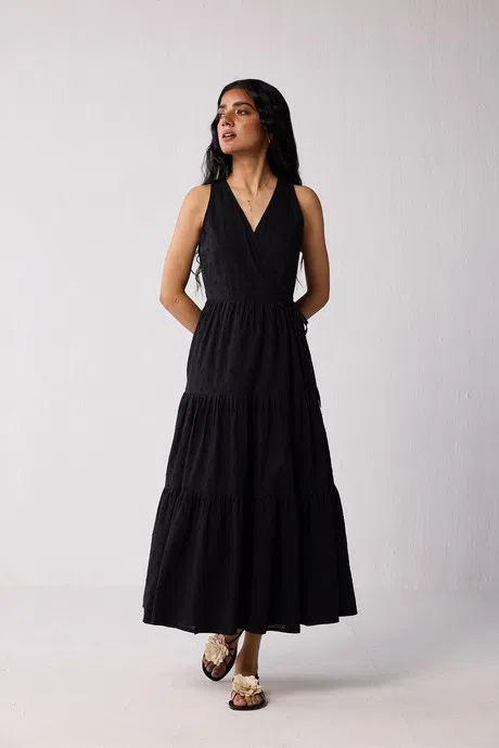 chinese dress ladies Paneros Clothing GIA Maxi Dress - Yellow main image 1