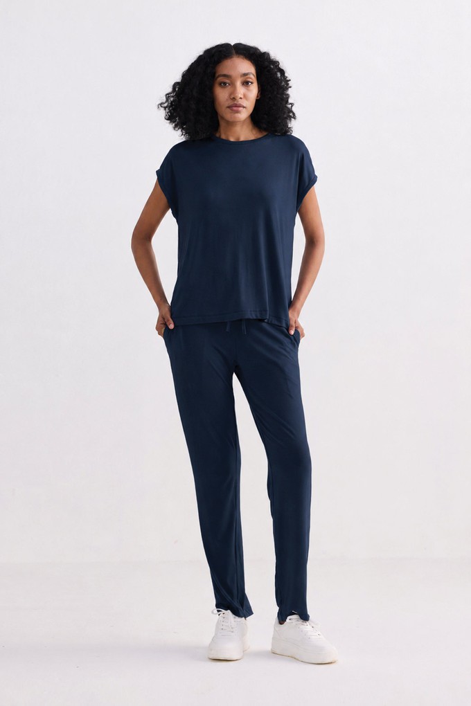 Relaxed Tee in Navy from Reistor