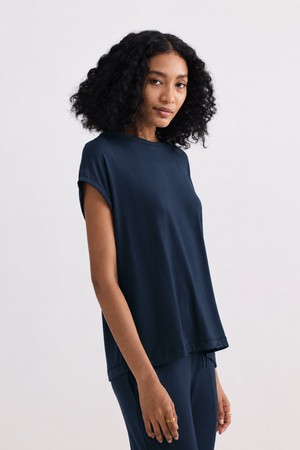 Relaxed Tee in Navy from Reistor