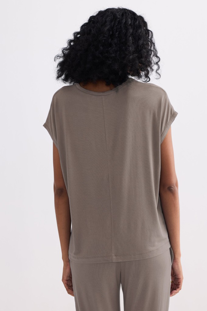 Relaxed Tee Set in Earth Grey from Reistor