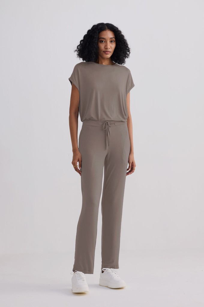 Wide Leg Pant in  Earth Grey from Reistor