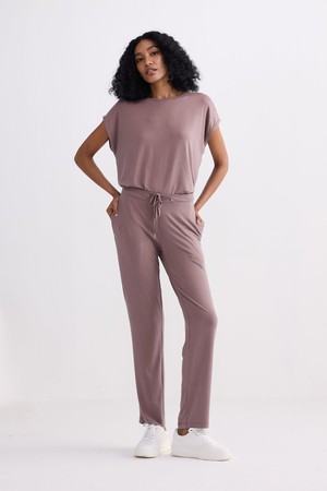 Wide Leg Pant in Dusty Rose from Reistor