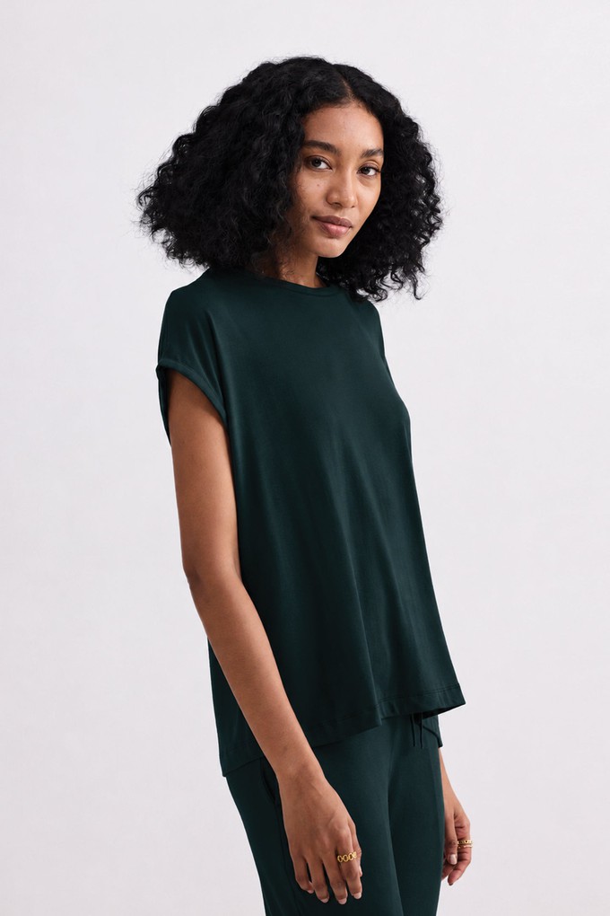 Relaxed Tee in Teal from Reistor