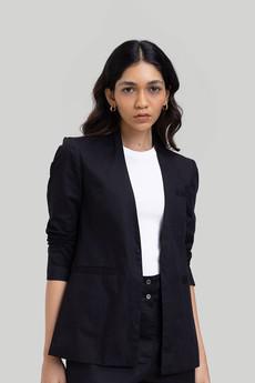 Summer Heat Blazer in Black via Reistor