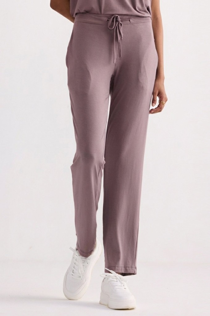 Wide Leg Pant in Dusty Rose from Reistor
