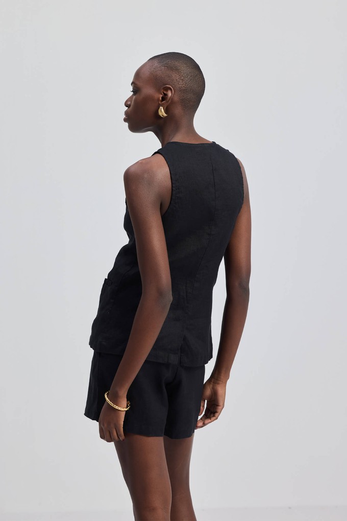 Hemp Shorts in Black from Reistor