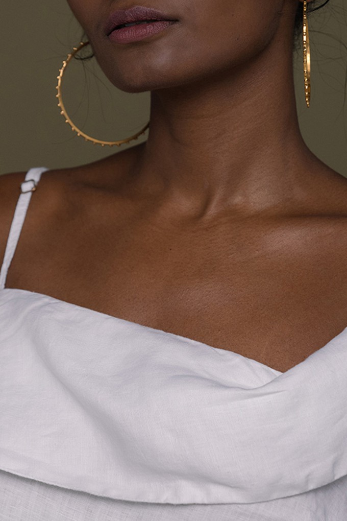 Wandering Wave Shirt in White from Reistor