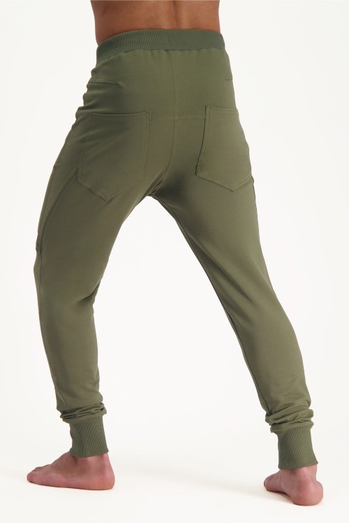 Yoga Pants Arjuna – Olive from Renegade Guru