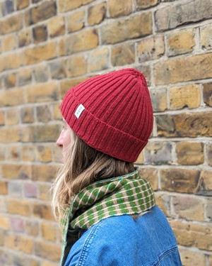 Lambswool Beanie | Red from ROVE