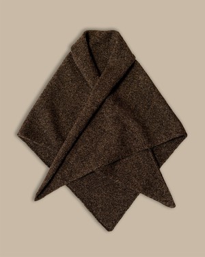 Triangle Scarf | Undyed Moorit from ROVE