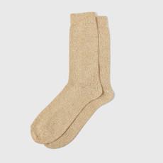 Organic Cotton Socks - Yellow Marl via ROVE