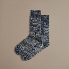 Faltering Stripe Socks | Blue via ROVE