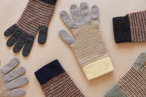 Marl Gloves | Natural & Yellow from ROVE