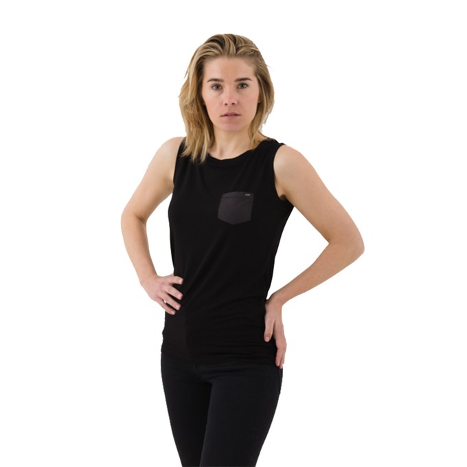 The Timeless Sleeveless – Black from Royal Bamboo