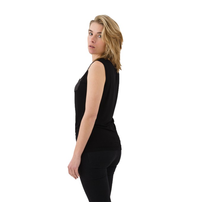 The Timeless Sleeveless – Black from Royal Bamboo