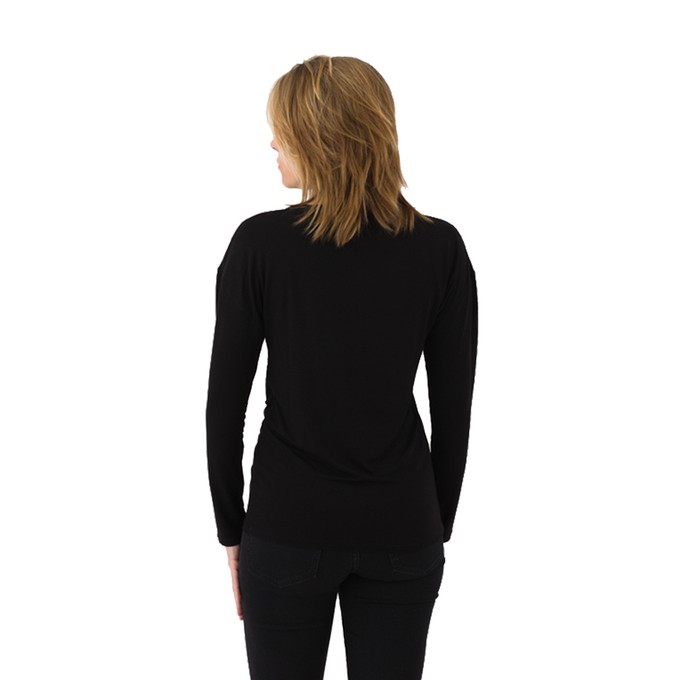 The Vintage Longsleeve – Black from Royal Bamboo
