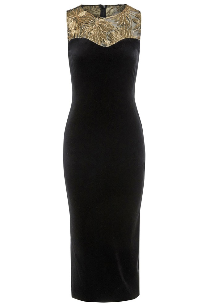 Sweetheart Neckline Dress from Sarvin