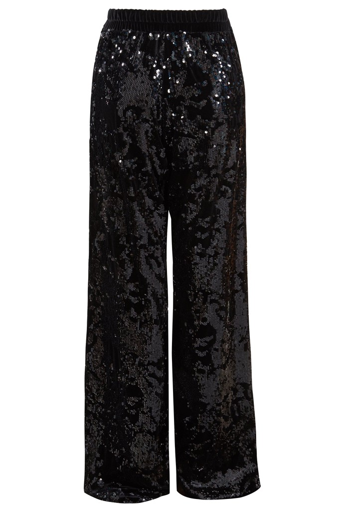 Sequin Flared Trousers from Sarvin