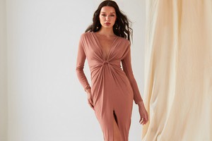 Twist Knot Front Dress from Sarvin
