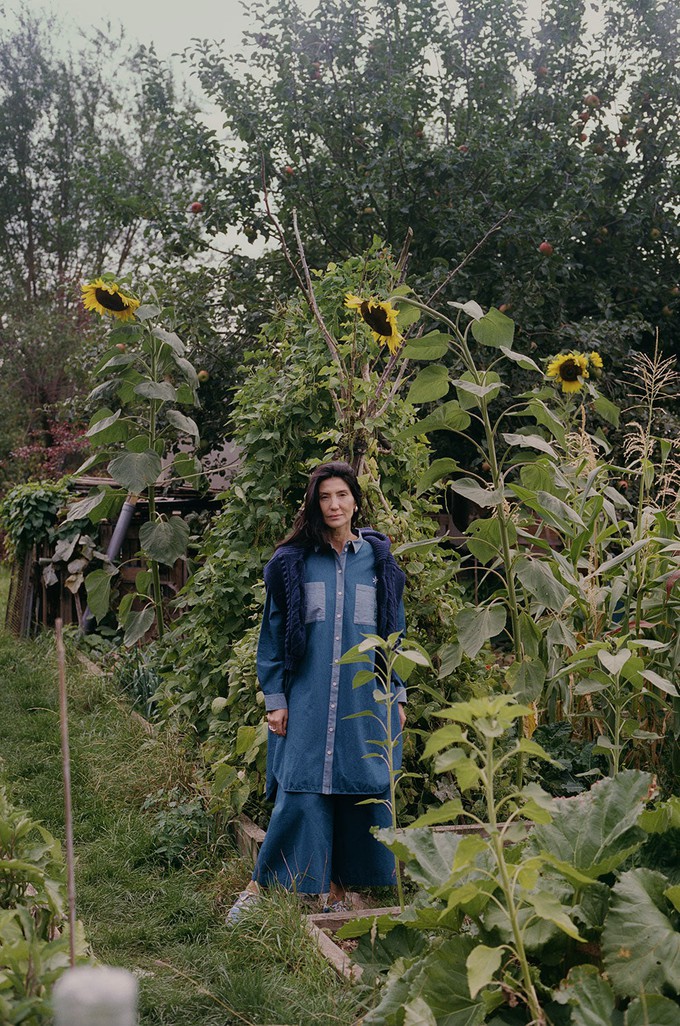 Etta Oversized Shirtdress, Japanese Denim Cotton from Saywood.