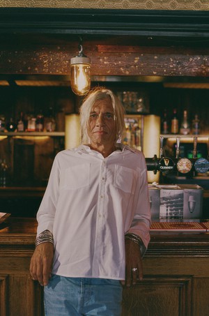 Mens Eddy Patch Pocket Shirt, White Cotton Bamboo from Saywood.