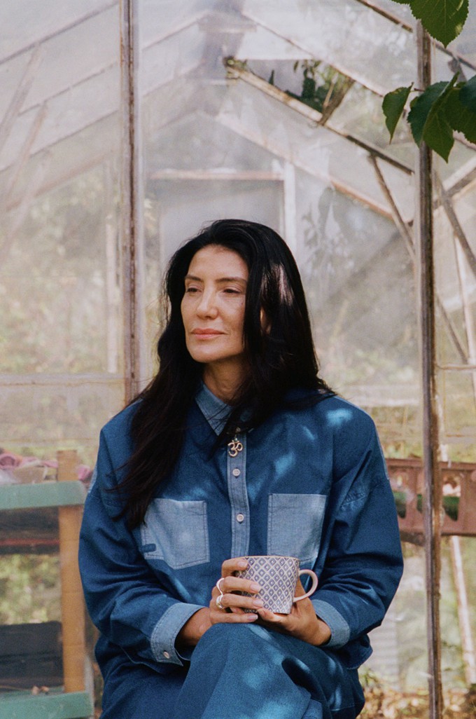 Lela Patch Pocket Shirt, Japanese Denim from Saywood.