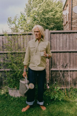 Limited Edition Mens Eddy Utility Shirt, Khaki Cotton from Saywood.