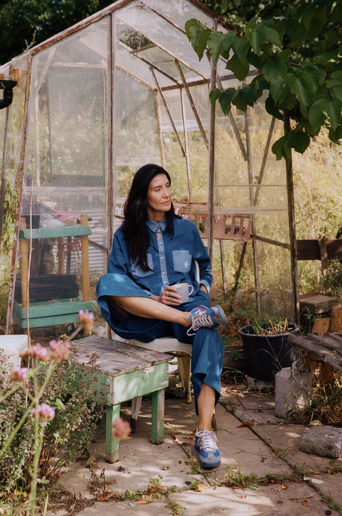 Lela Patch Pocket Shirt, Japanese Denim from Saywood.