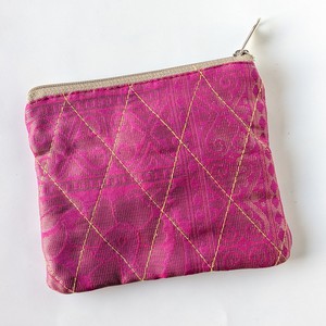 Upcycled Sari Coin Purses: Fair Trade Colourful Quilted Pouches from Shakti.ism