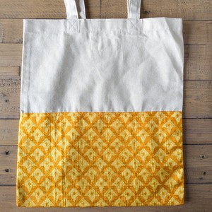 Half sari, half cotton tote bag, ethically handmade in India from Shakti.ism