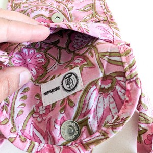 Block-Printed Crossbody Mobile Phone Cell Phone Bag With Slim Pocket from Shakti.ism