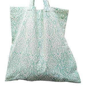 XL block and screen printed tote bags, large capacity from Shakti.ism
