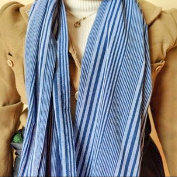 Soft cotton scarf, handwoven in Nepal from Shakti.ism