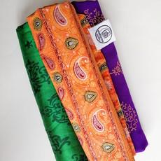 Reusable sari gift wrap bundles (M, L, or XL) via Shakti.ism