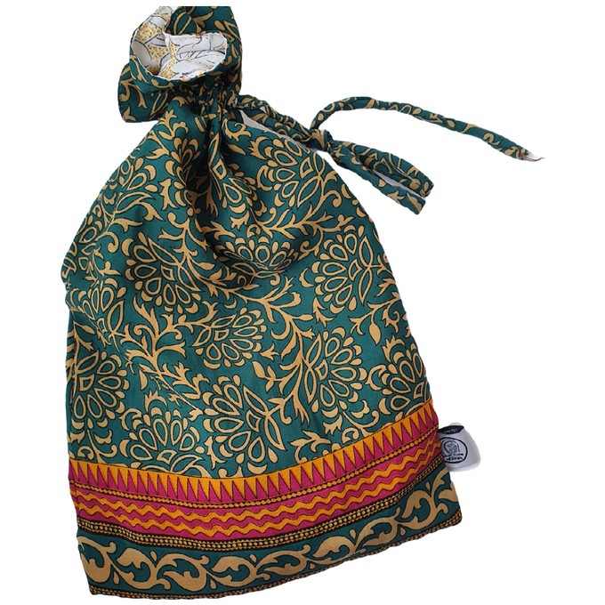 Large sari gift bags with drawstring from Shakti.ism