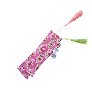 Block Printed Fabric Bookmarks with Tassel, Ethically Handmade in India from Shakti.ism