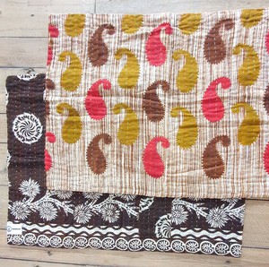 Sari placemats, handmade, set of 2, table mats, reversible from Shakti.ism
