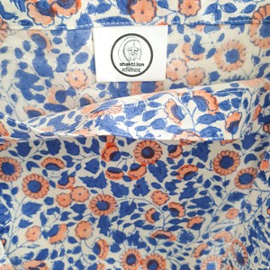 XL block print tote bag from Shakti.ism