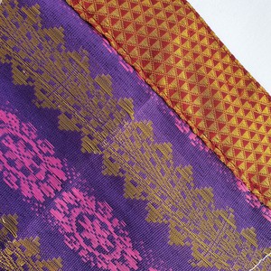 Upcycled sari flags, reusable sari bunting from Shakti.ism