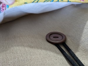 Handmade book/ e-reader / tablet sleeve with pocket, Nepali cotton from Shakti.ism