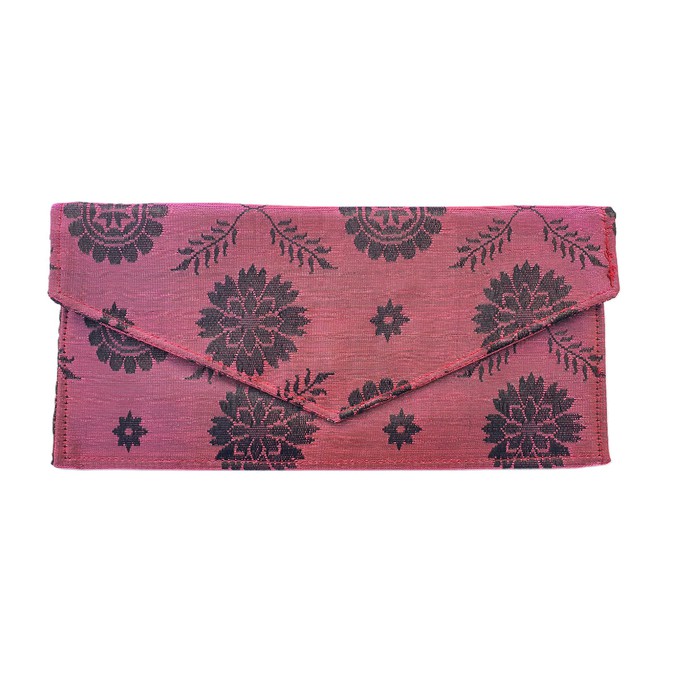 Handmade sari envelope clutch bag from Shakti.ism