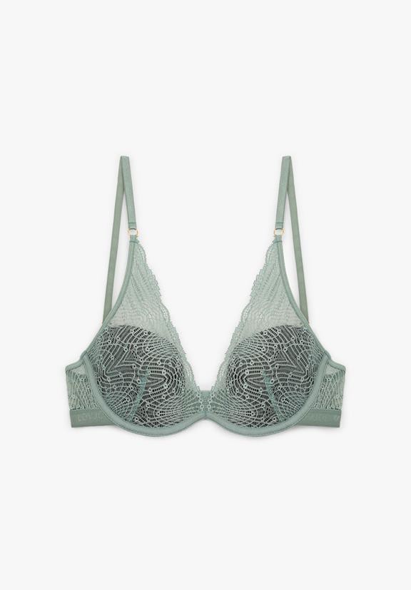 Bra Silver Lave Wine Cool Green from Shop Like You Give a Damn