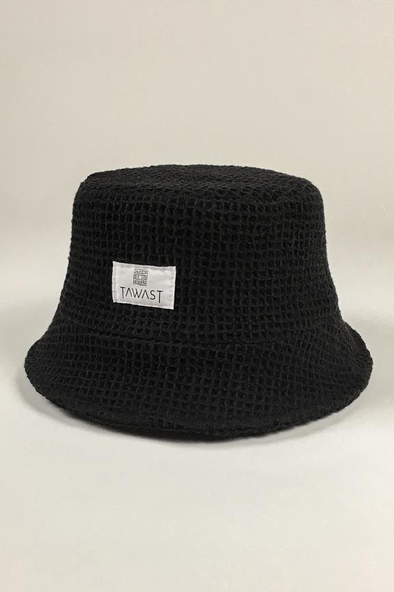 Bucket Hat Breeze Black Waffle from Shop Like You Give a Damn