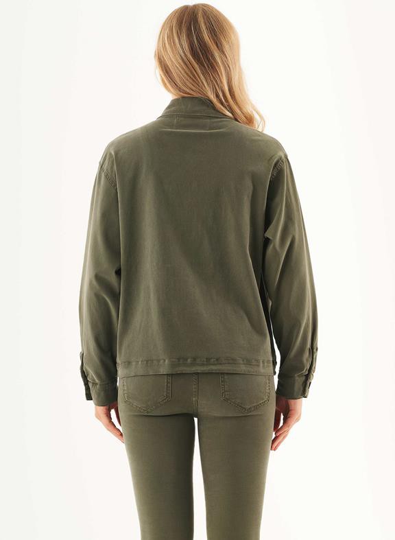 Shirt Jacket Military Olive from Shop Like You Give a Damn